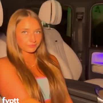 Girl giving him the view