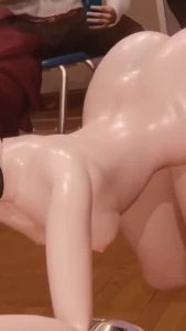 Dva with her classmates