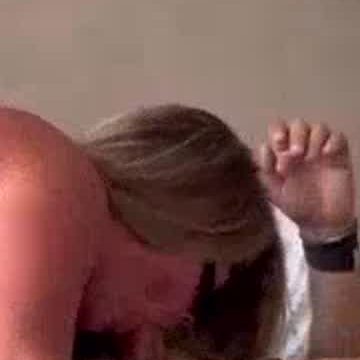 See his leg twitch, he’s about to explode in my mouth