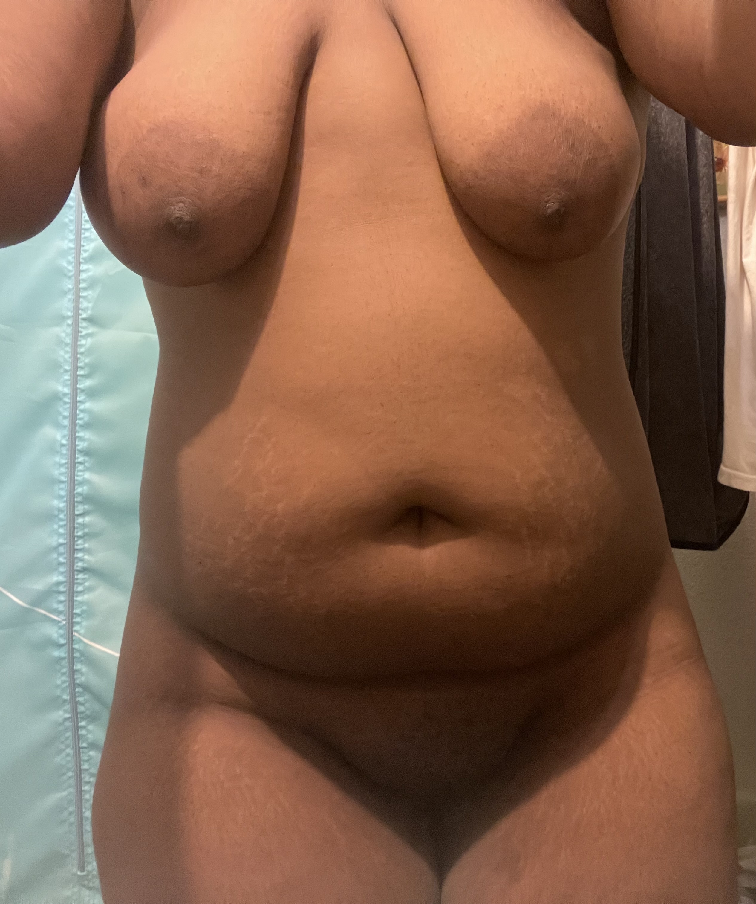 My curvy body